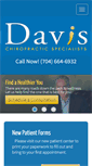 Mobile Screenshot of davisspine.net